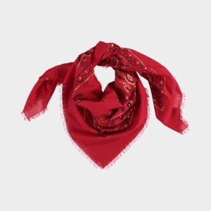Sjaal bohemian red
