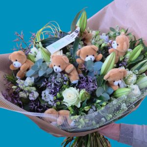 Boeket: liefdevolle knuffels