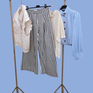 Broek : NAVY stripes lolacasademunt