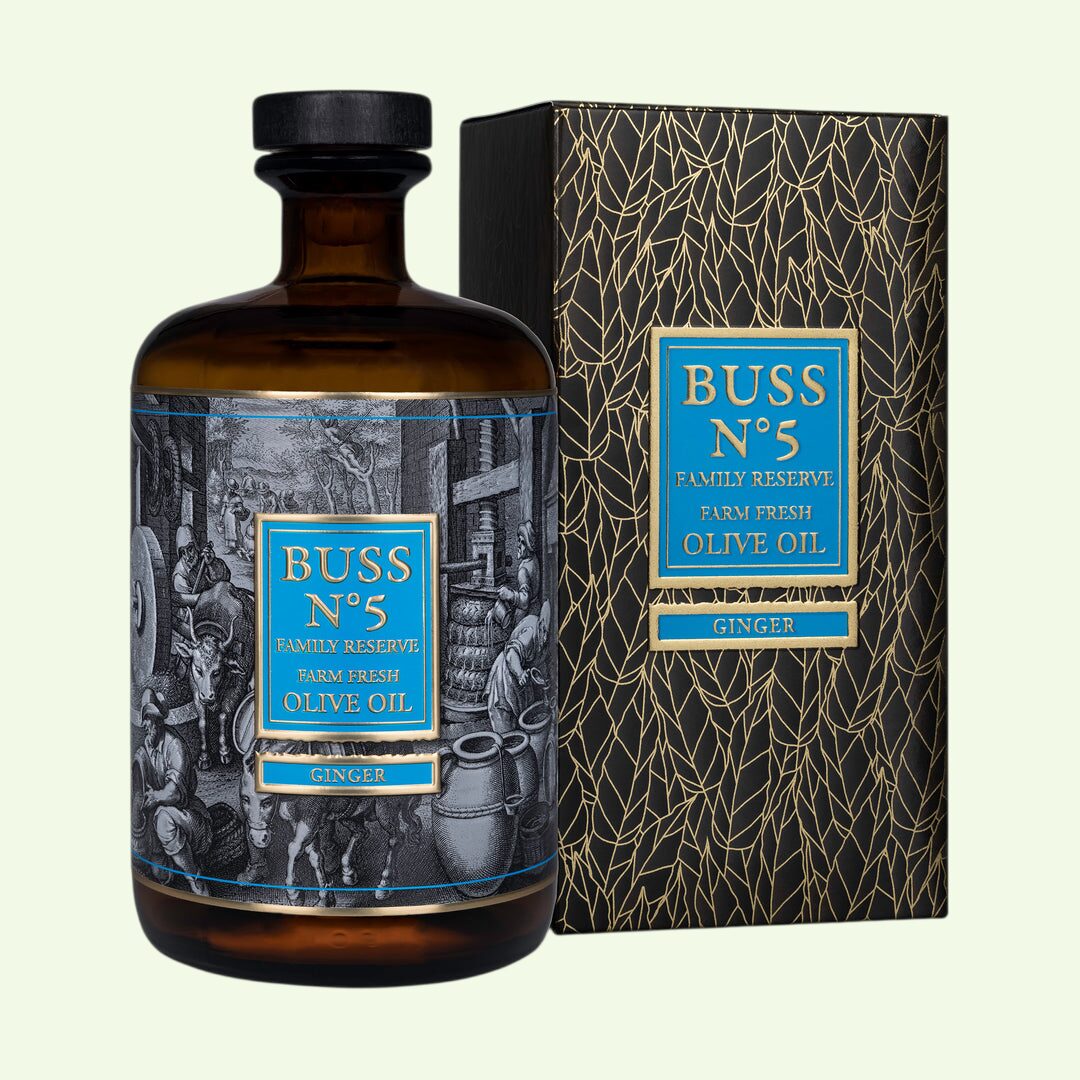 Olijfolie: Buss N 5
Ginger
De immuniteitsbooster