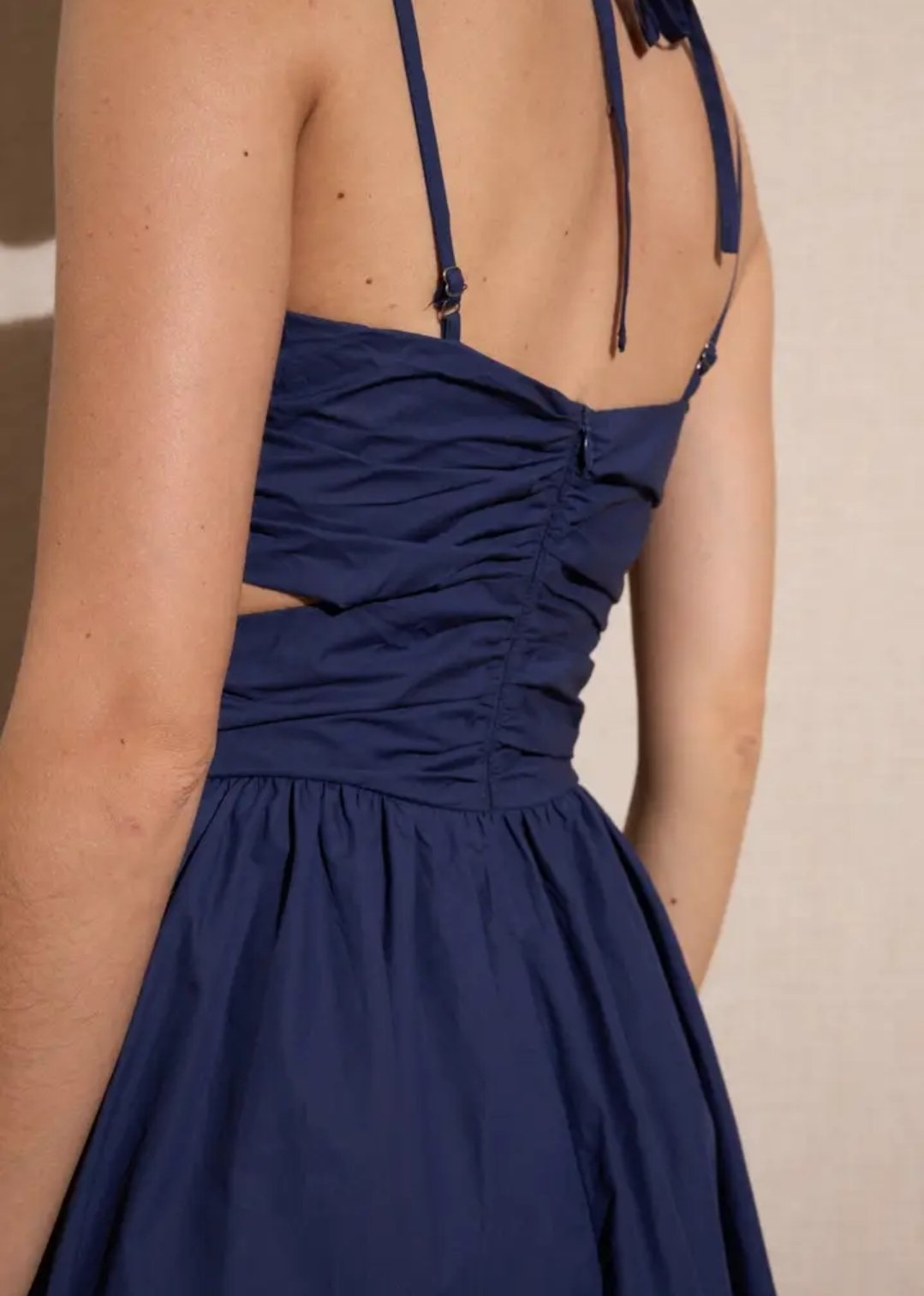 Jurk : NAVY elegance - Afbeelding 3