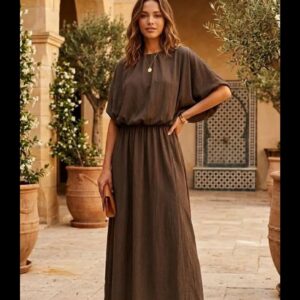 Jurk: Cocoa chocolade