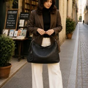 Bag: smiley Black