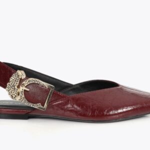 Schoenen: Slingback pumps bordeaux 
Lolacasademunt