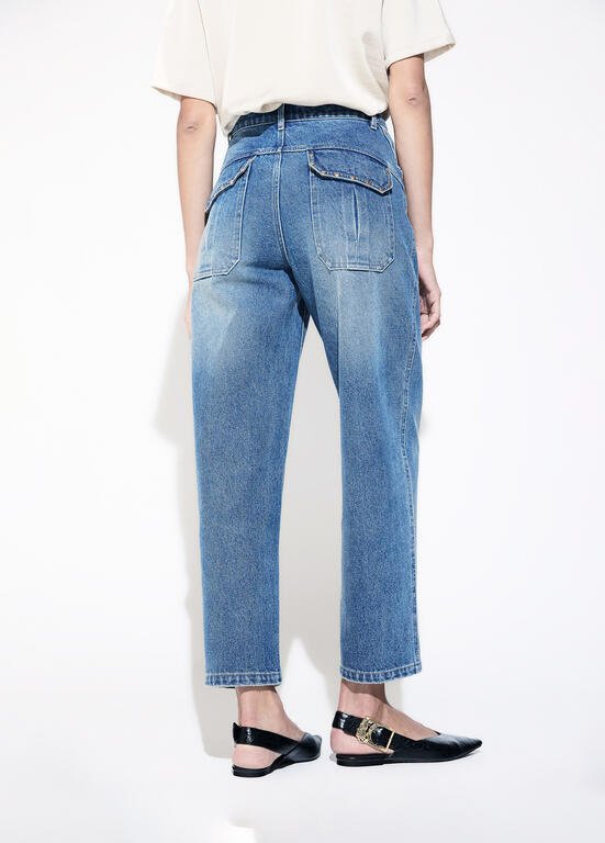 Broek: jeans lolacasademunt, blauw - Afbeelding 3