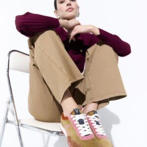 Sneakers lolacasademunt LF2605009.252.39 marron- Rosa