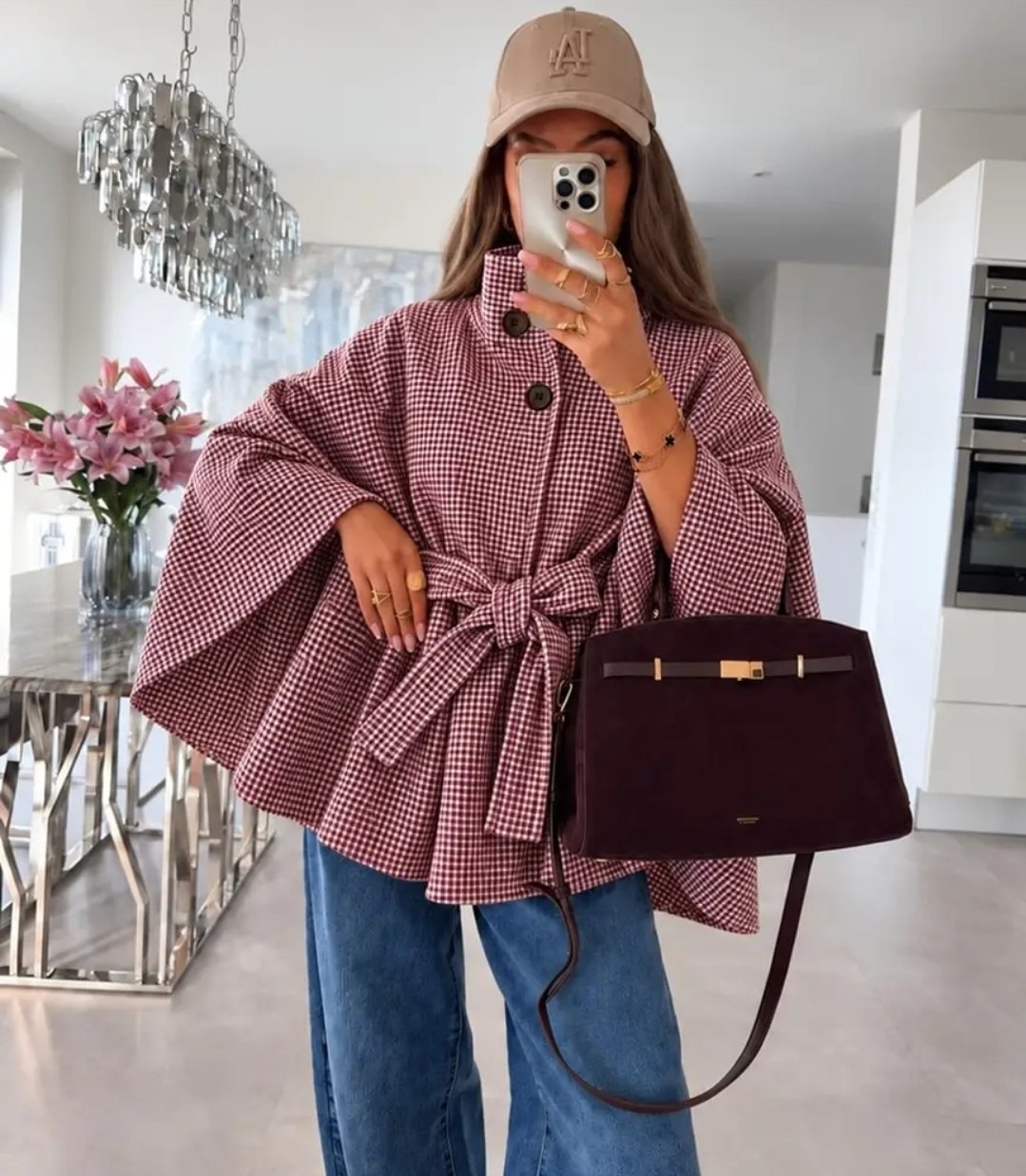 poncho/cape in 3 kleuren - Afbeelding 2