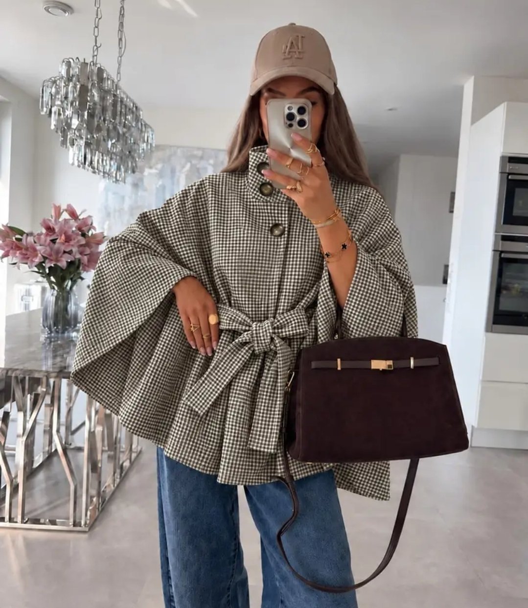 poncho/cape in 3 kleuren - Afbeelding 3